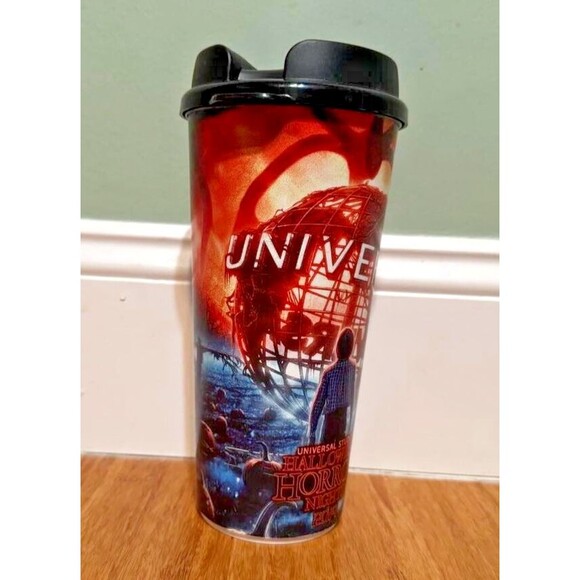 Universal Halloween Horror Nights Stranger Things Freestyle Cup w/ Lid 2019 HHN - Picture 7 of 8